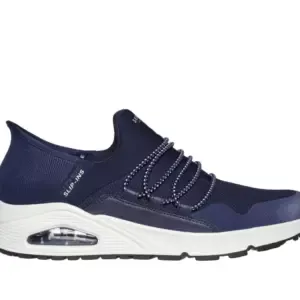 Skechers Slip Ins Men Navy Soft Comfort Shoe